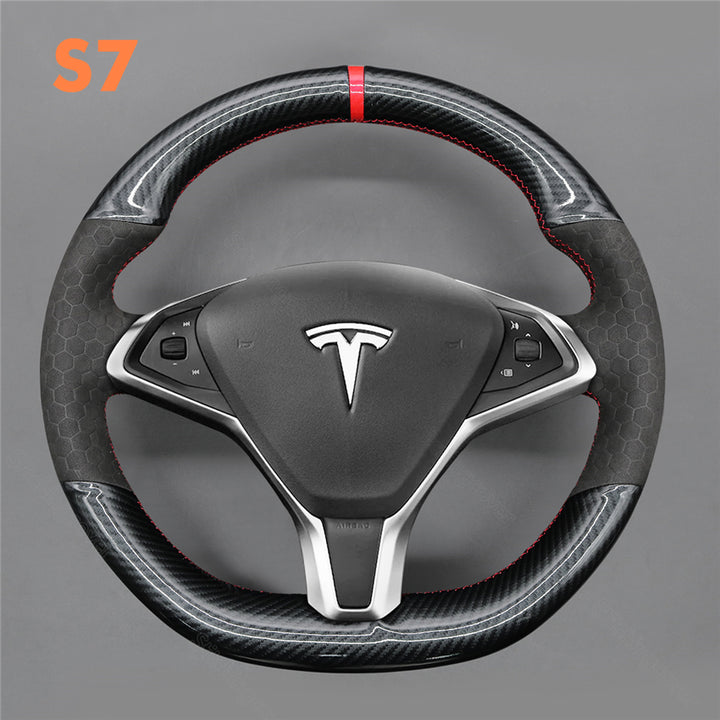 Steering Wheel Cover for Tesla Model S 2013-2017