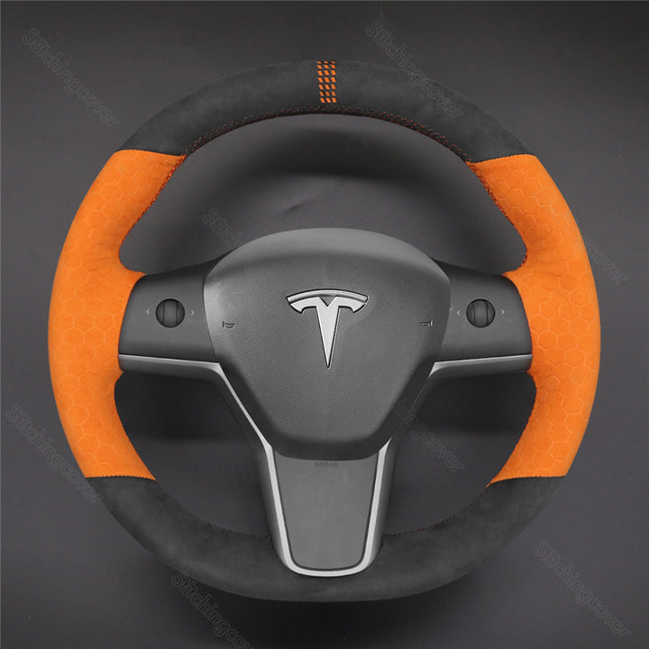 Steering Wheel Cover for Tesla model 3 Y 3P YP 2020-2024