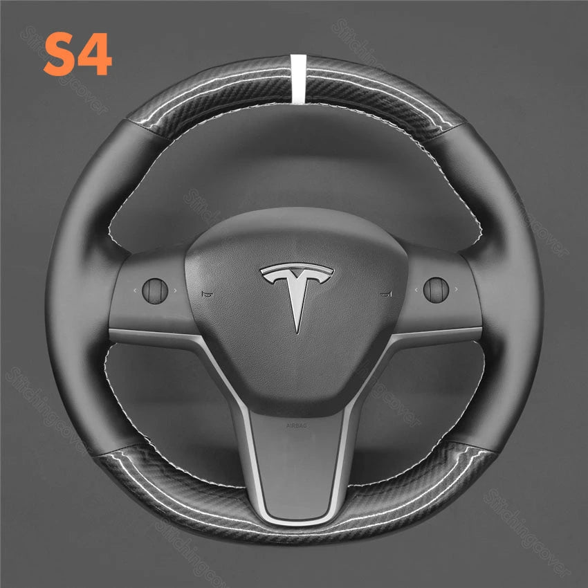 Steering Wheel Cover for Tesla model 3 Y 3P YP 2020-2024