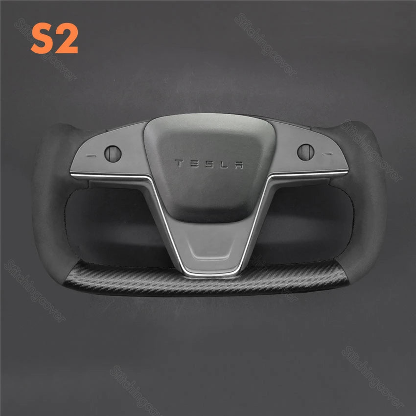 Steering Wheel Cover for Tesla model S X 2021-2023