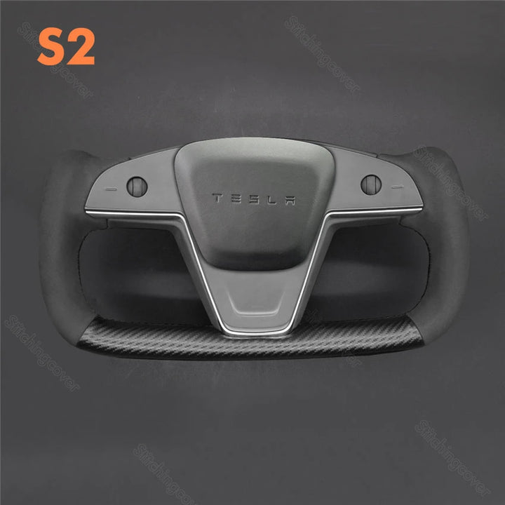 Steering Wheel Cover for Tesla model S X 2021-2023