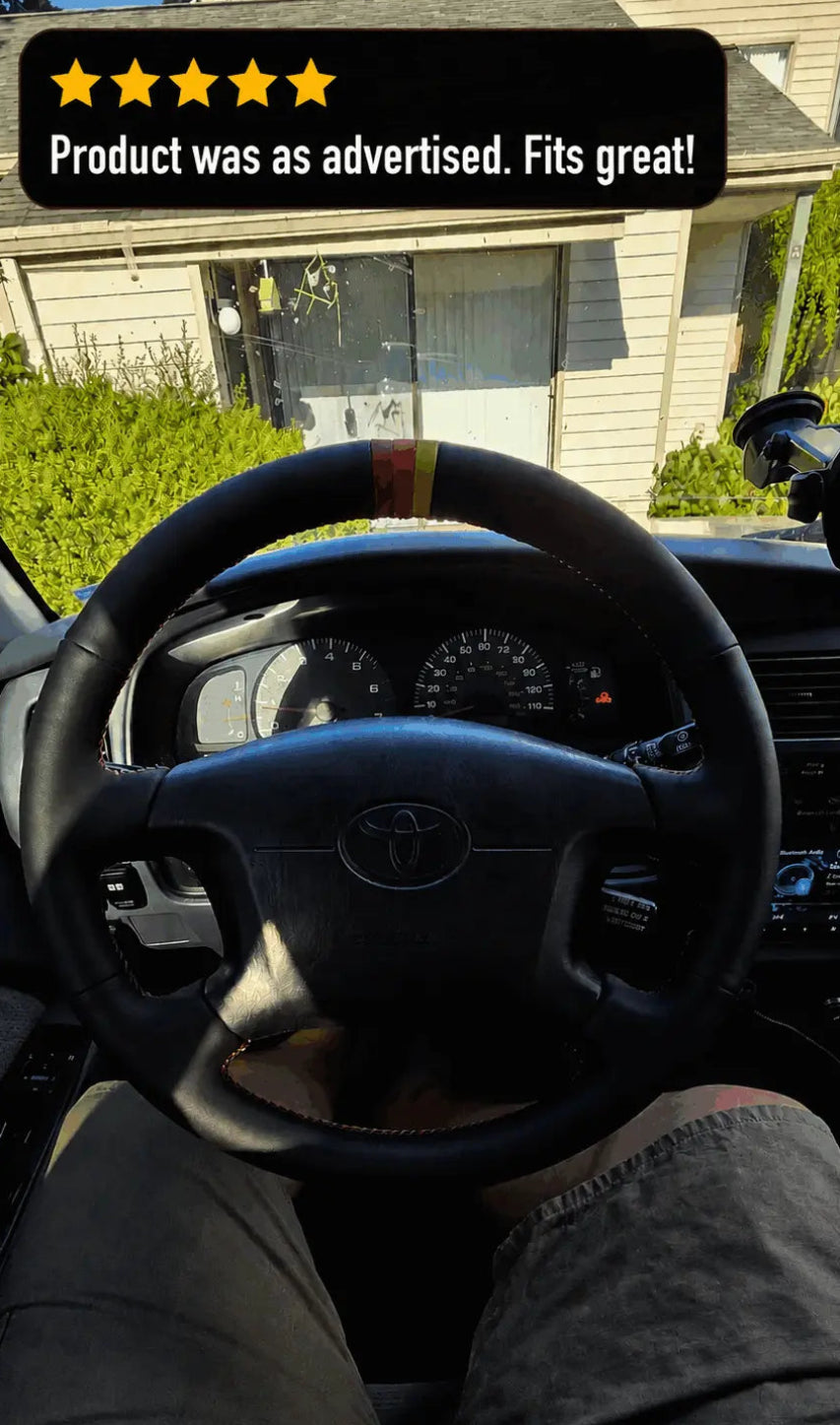 Steering Wheel Cover for Toyota 4Runner Camry Corolla Sienna Tundra SR5