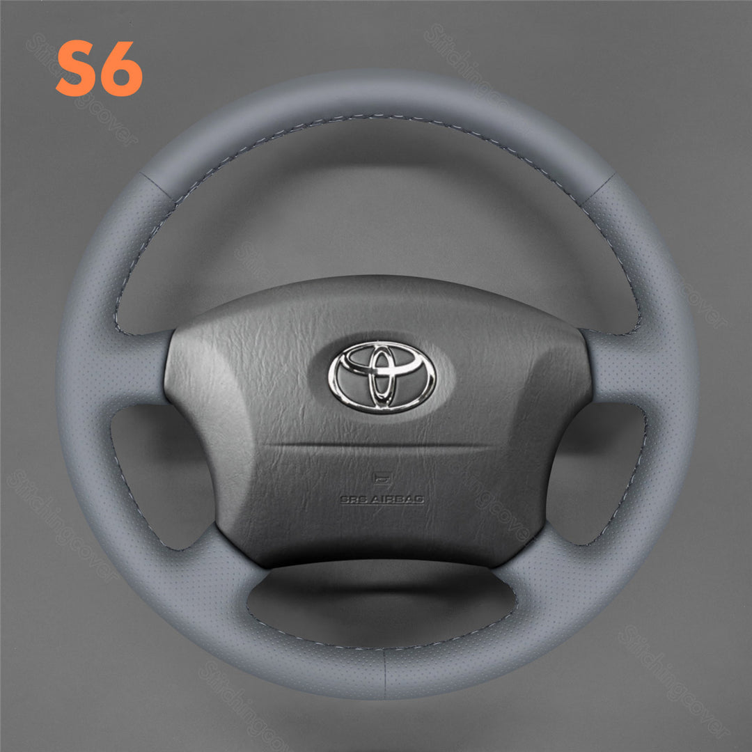 Steering Wheel Cover for Toyota 4Runner Camry Highlander Land Cruiser Prado Sequoia Sienna Tacoma Tundra Fortuner Hilux 2003-2009