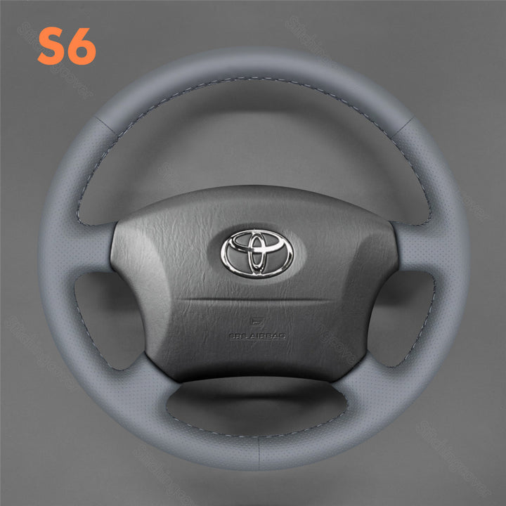 Steering Wheel Cover for Toyota 4Runner Camry Highlander Land Cruiser Prado Sequoia Sienna Tacoma Tundra Fortuner Hilux 2003-2009