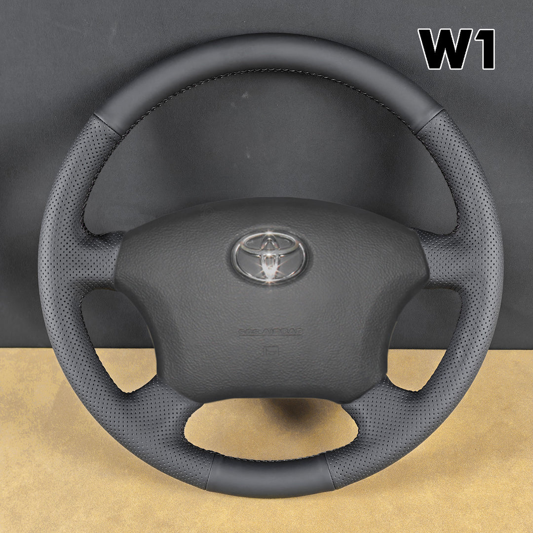 Steering Wheel Cover for Toyota 4Runner Camry Highlander Land Cruiser Prado Sequoia Sienna Tacoma Tundra Fortuner Hilux 2003-2009