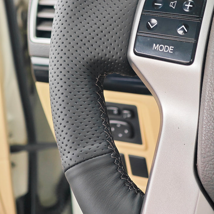Steering Wheel Cover for Toyota 4Runner Land Cruiser Prado Tacoma Tundra Sequoia 2009-2022