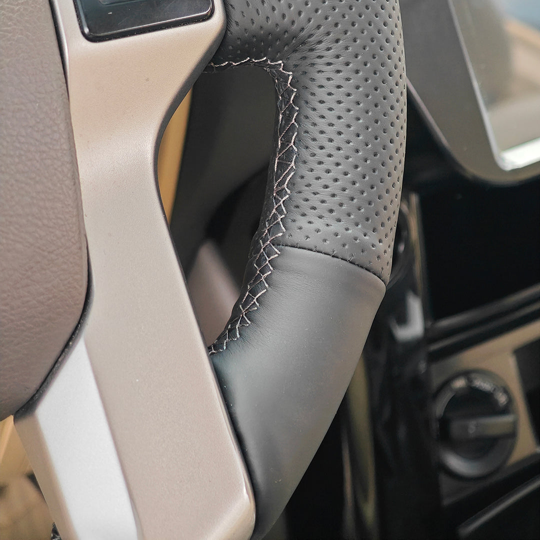 Steering Wheel Cover for Toyota 4Runner Land Cruiser Prado Tacoma Tundra Sequoia 2009-2022