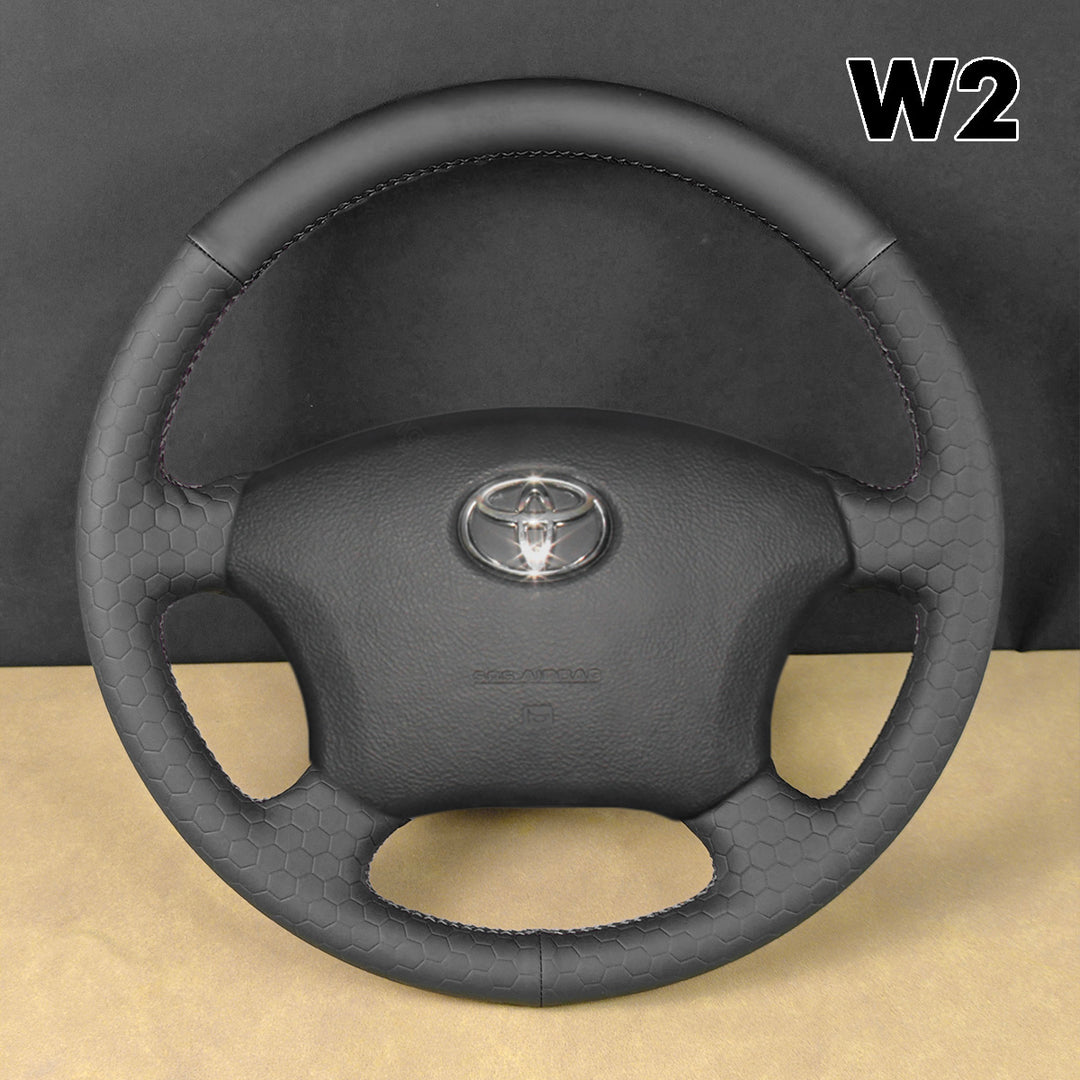 Steering Wheel Cover for Toyota Camry Highlander Sequoia Sienna Tacoma Tundra 4Runner Land Cruiser Prado SR5 2004-2011