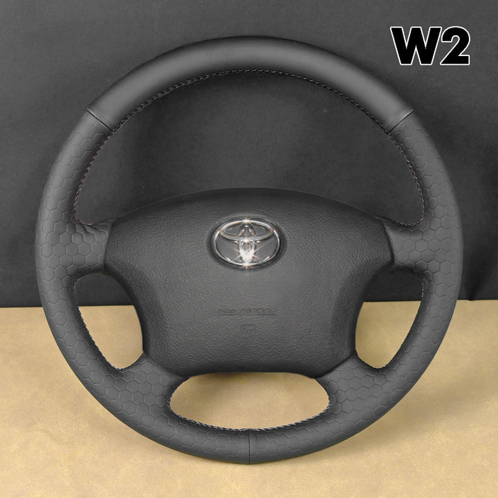 Steering Wheel Cover for Toyota Camry Highlander Sequoia Sienna Tacoma Tundra 4Runner Land Cruiser Prado SR5 2004-2011