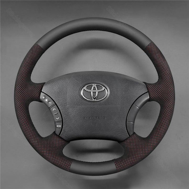 Steering Wheel Cover for Toyota Camry Highlander Sequoia Sienna Tacoma Tundra 4Runner Land Cruiser Prado SR5 2006-2009