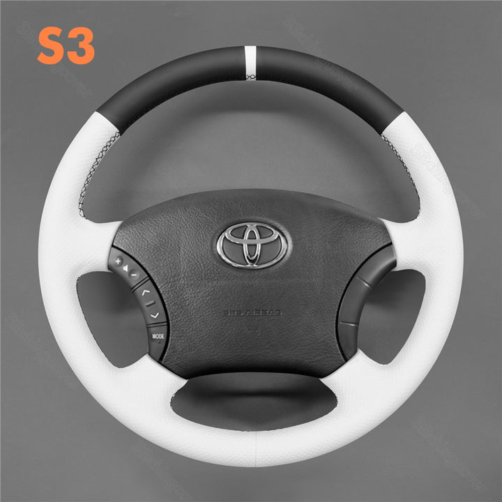 Steering Wheel Cover for Toyota Camry Highlander Sequoia Sienna Tacoma Tundra 4Runner Land Cruiser Prado SR5 2006-2009