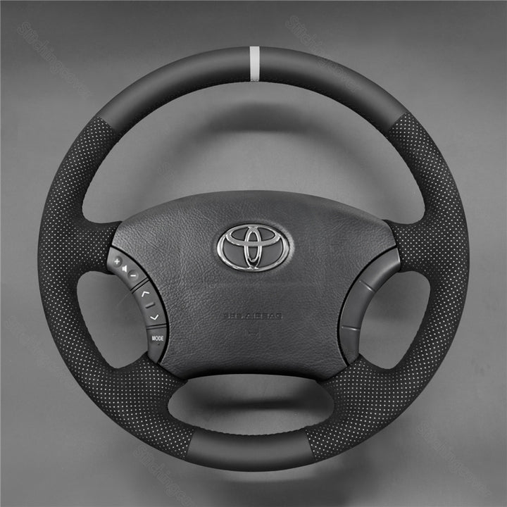 Steering Wheel Cover for Toyota Camry Highlander Sequoia Sienna Tacoma Tundra 4Runner Land Cruiser Prado SR5 2006-2009