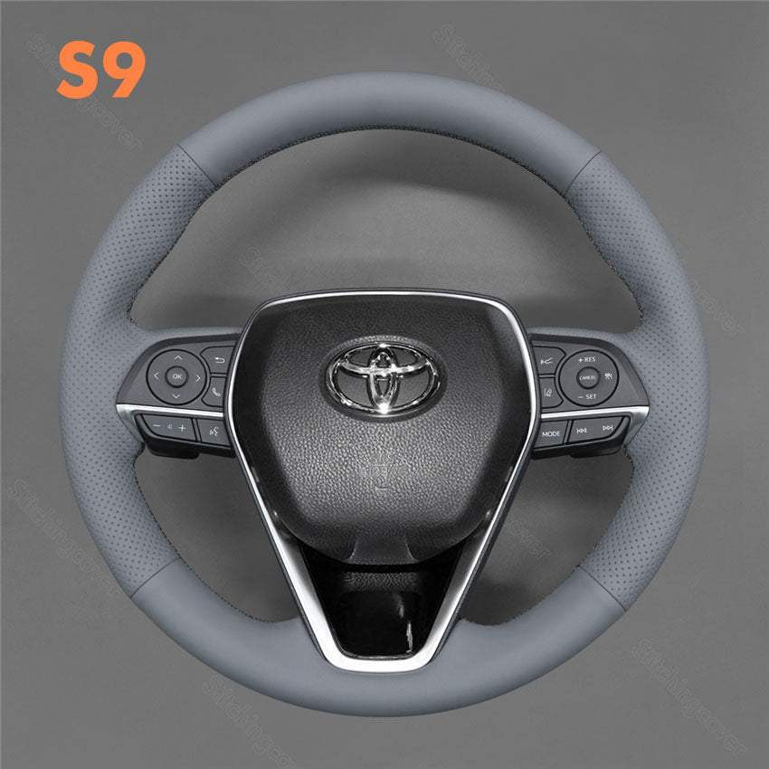 Steering Wheel Cover for Toyota Corolla RAV4 Camry Avalon Crown Venza 2017-2025