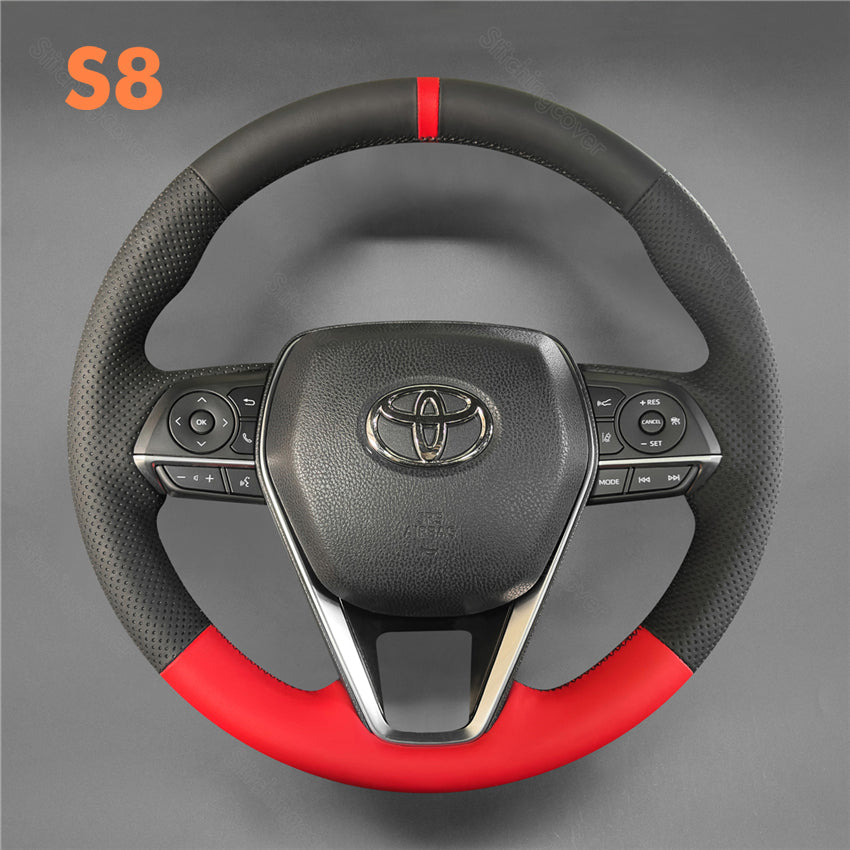 Steering Wheel Cover for Toyota Corolla RAV4 Camry Avalon Crown Venza 2017-2025