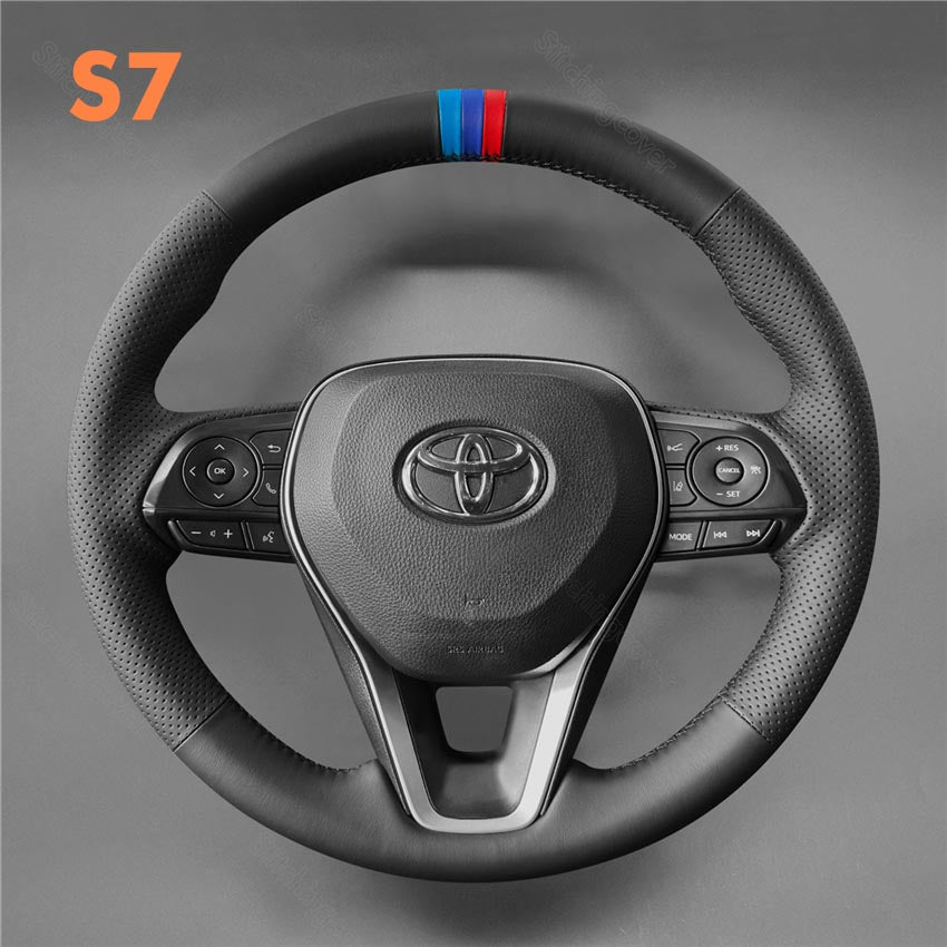 Steering Wheel Cover for Toyota Corolla RAV4 Camry Avalon Crown Venza 2017-2025