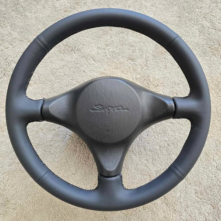 Steering Wheel Cover for Toyota GR Supra MK4 MKIV JZA80 1993 1994 1995