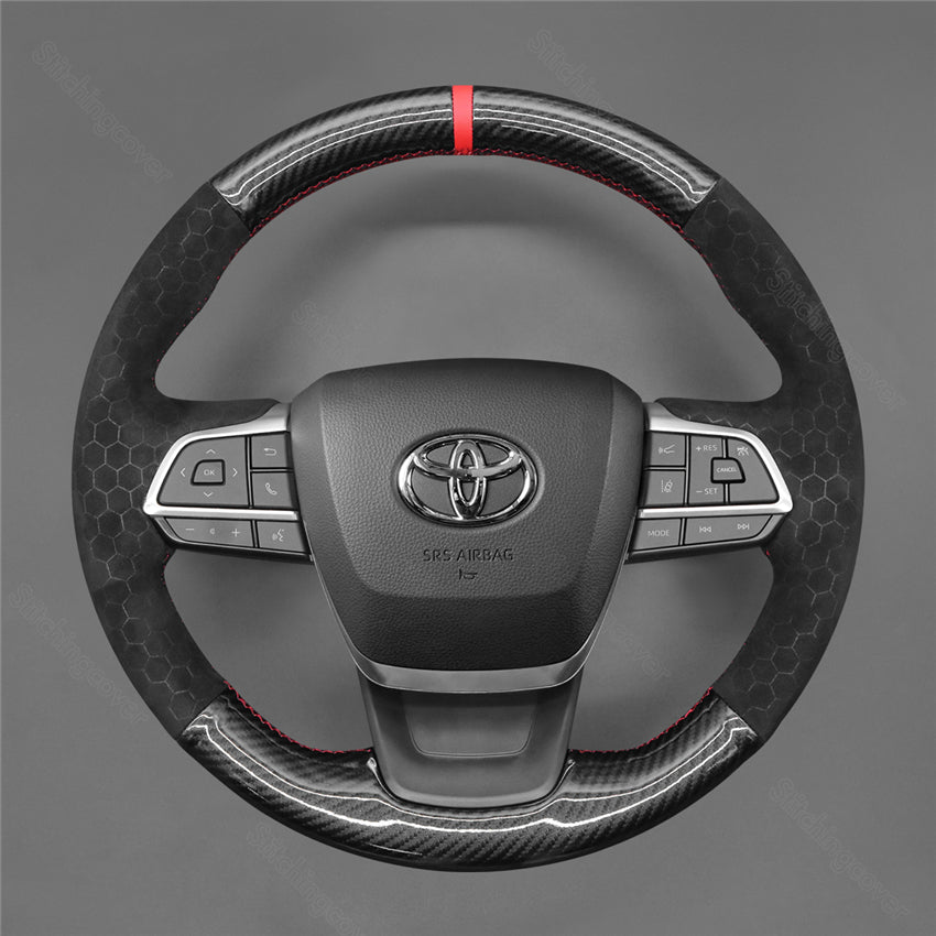 Steering Wheel Cover for Toyota Highlander Grand Highlander Sienna Kluger 2020-2025