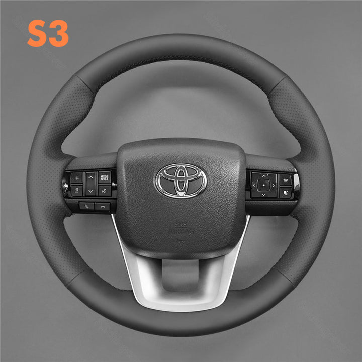 Stuurwielhoes voor Toyota Hilux Fortuner Land Cruiser 2015-2025