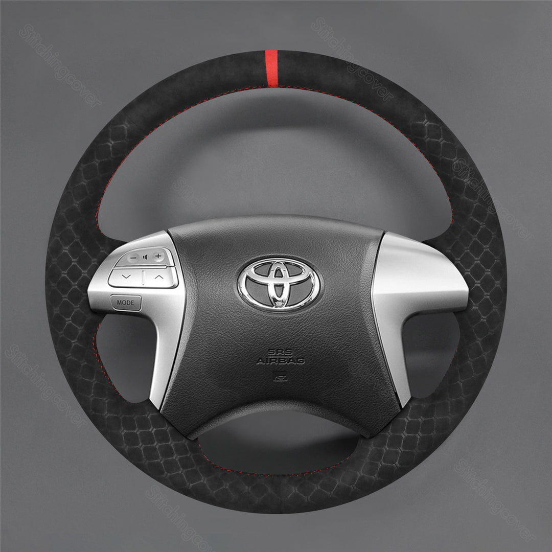 Steering Wheel Cover for Toyota Kluger Highlander Camry Isis Mark X Zio Premio Noah Voxy Previa Estima 2006-2015