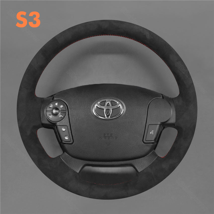 Steering Wheel Cover for Toyota Land Cruiser 200 Series Land Cruiser 70 Series Tundra Sequoia HiAce 2007-2019