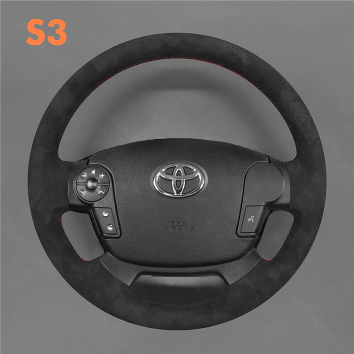 Steering Wheel Cover for Toyota Land Cruiser 200 Series Land Cruiser 70 Series Tundra Sequoia HiAce 2007-2019