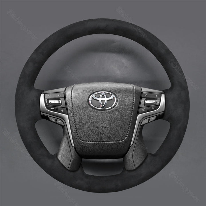 Steering Wheel Cover for Toyota Land Cruiser Prado 150 Series 200 Series Crown 2013-2024