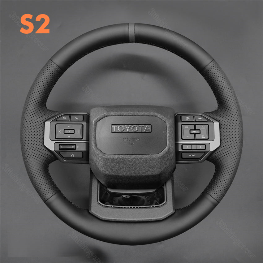 Steering Wheel Cover for Toyota Land Cruiser Prado 2024 2025