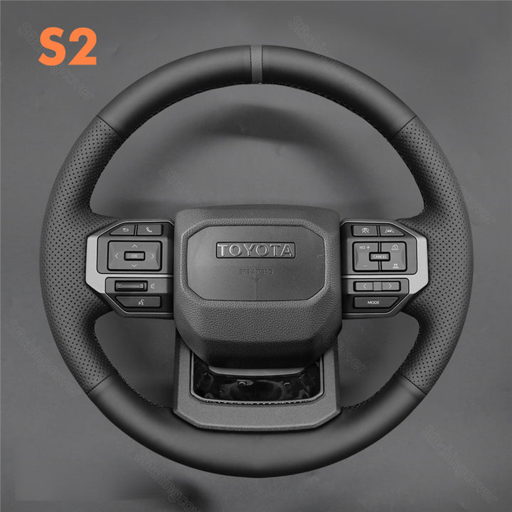 Steering Wheel Cover for Toyota Land Cruiser Prado 2024 2025
