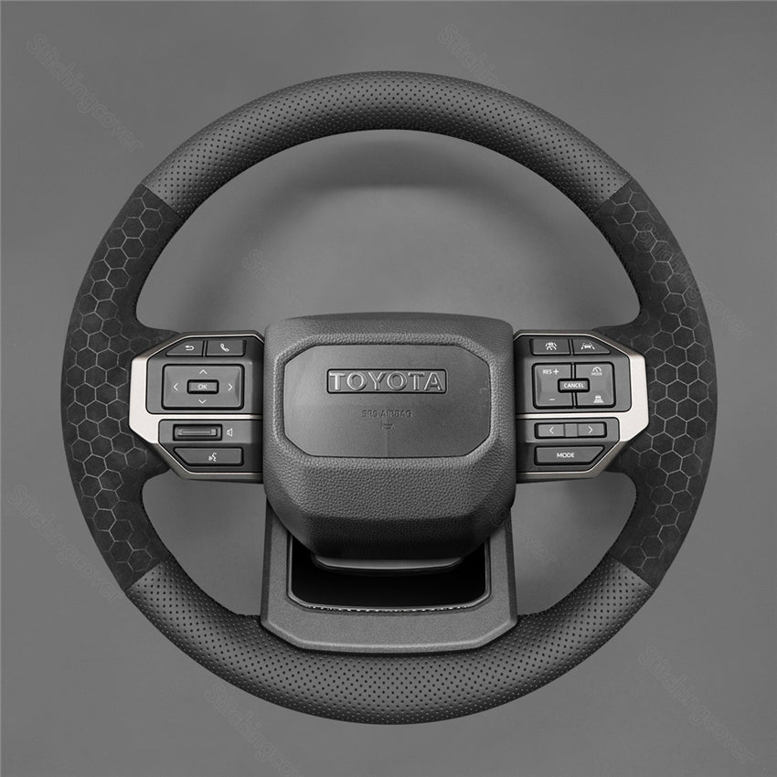 Steering Wheel Cover for Toyota Land Cruiser Prado 2024 2025