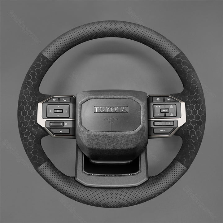 Steering Wheel Cover for Toyota Land Cruiser Prado 2024 2025