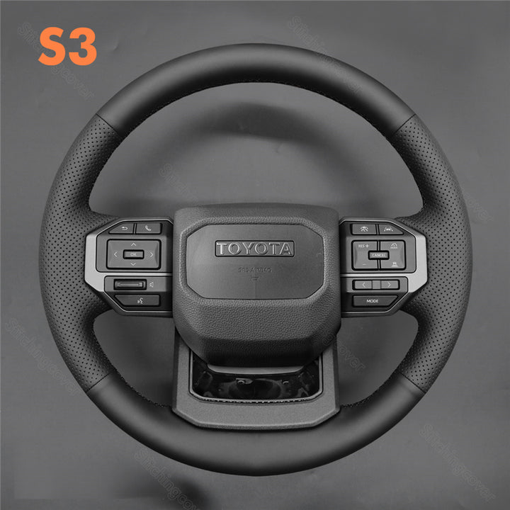 Steering Wheel Cover for Toyota Land Cruiser Prado 2024 2025