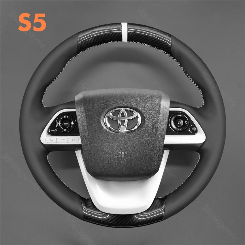 Steering Wheel Cover for Toyota Prius IV Prius Prime Mirai 2015-2024