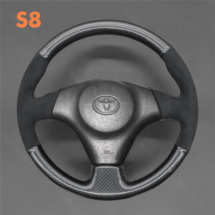 Steering Wheel Cover for Toyota RAV4 Celica Matrix MR2 Supra Voltz Caldina MR-S Corolla 1998-2008