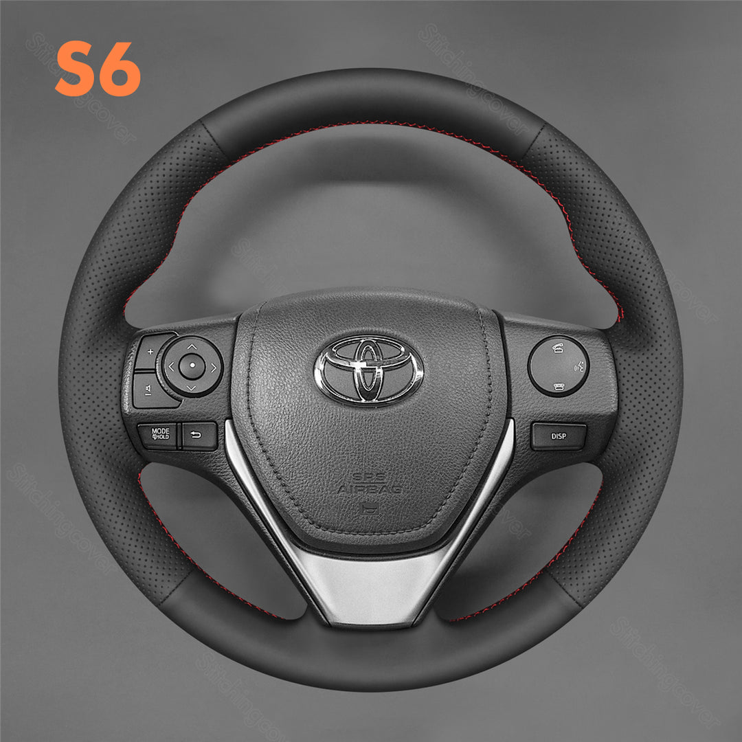 Steering Wheel Cover for Toyota RAV4 Corolla Auris Corolla iM Isis 2012-2019