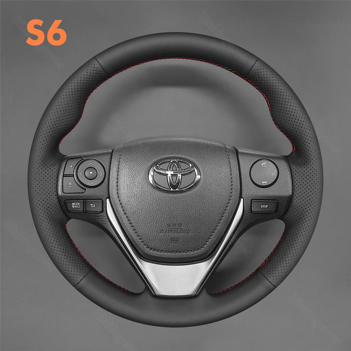 Steering Wheel Cover for Toyota RAV4 Corolla Auris Corolla iM Isis 2012-2019