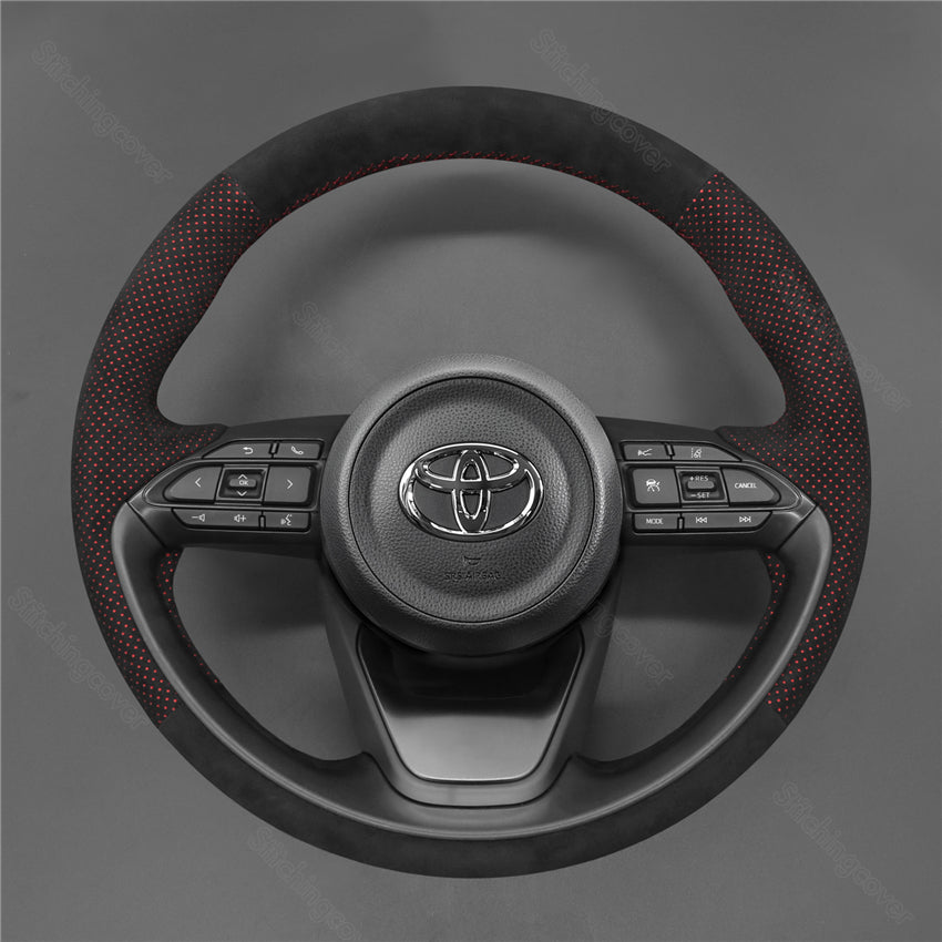Steering Wheel Cover for Toyota Yaris IV Yaris Cross Aygo X 2020-2024