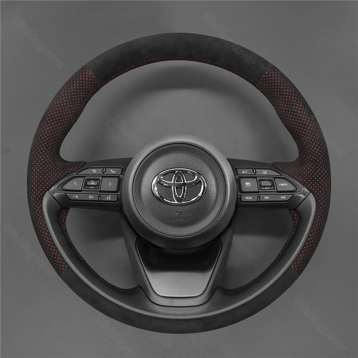 Steering Wheel Cover for Toyota Yaris IV Yaris Cross Aygo X 2020-2024