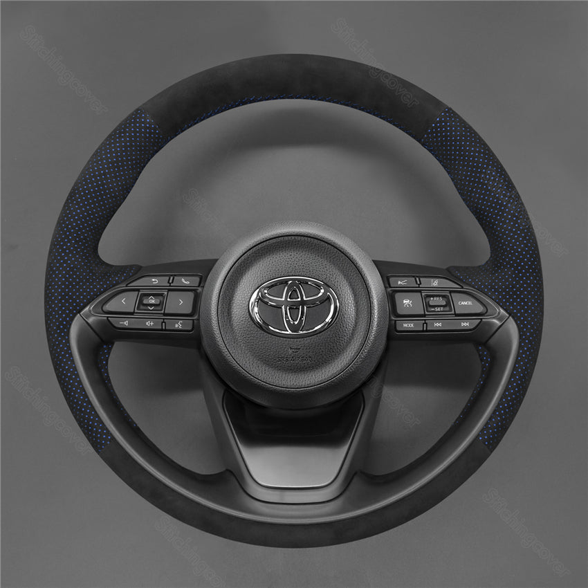 Steering Wheel Cover for Toyota Yaris IV Yaris Cross Aygo X 2020-2024