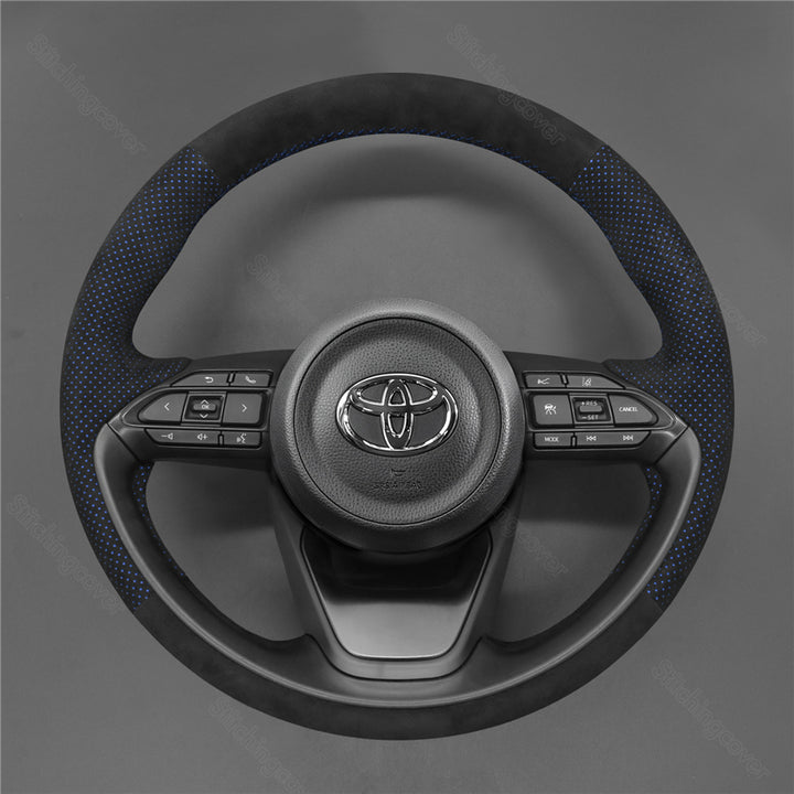 Steering Wheel Cover for Toyota Yaris IV Yaris Cross Aygo X 2020-2024