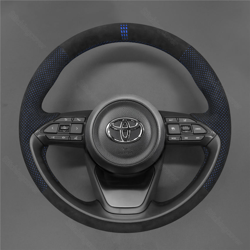 Steering Wheel Cover for Toyota Yaris IV Yaris Cross Aygo X 2020-2024