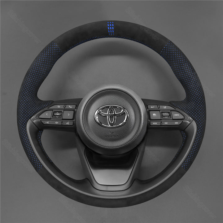 Steering Wheel Cover for Toyota Yaris IV Yaris Cross Aygo X 2020-2024