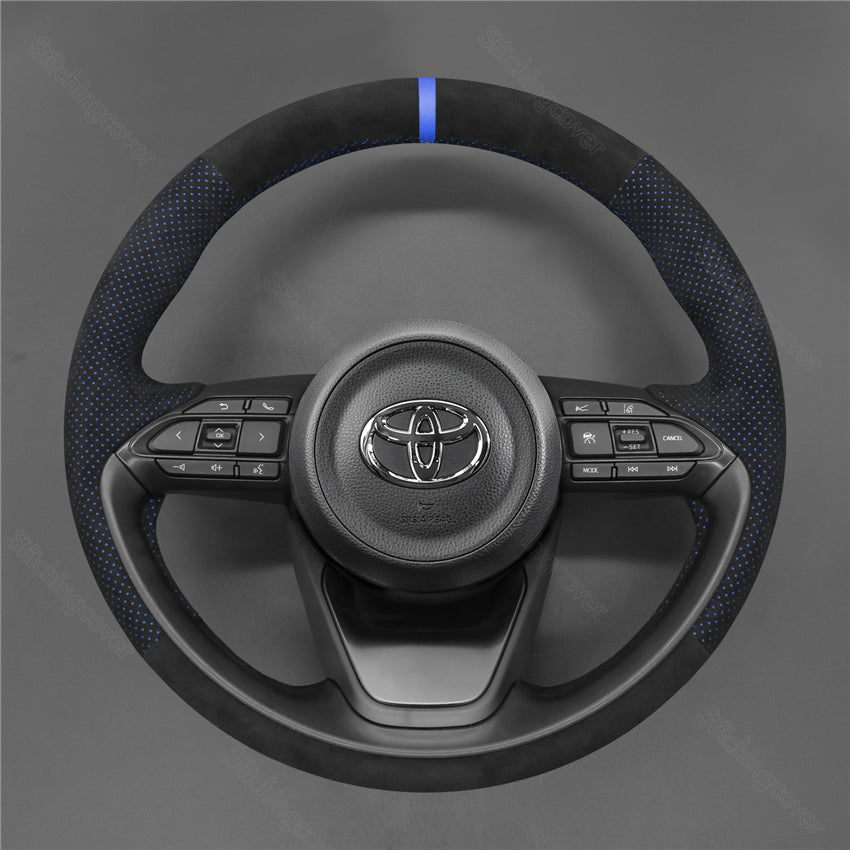 Steering Wheel Cover for Toyota Yaris IV Yaris Cross Aygo X 2020-2024