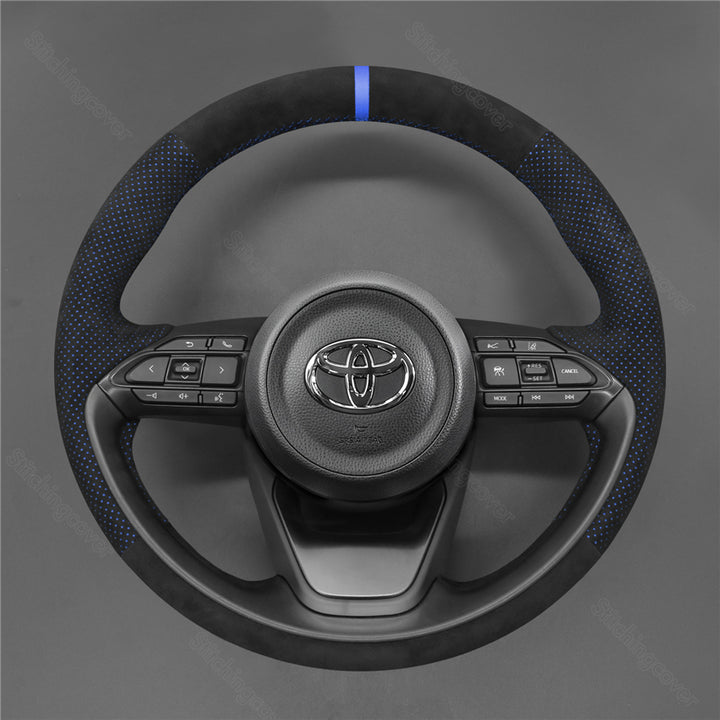 Steering Wheel Cover for Toyota Yaris IV Yaris Cross Aygo X 2020-2024