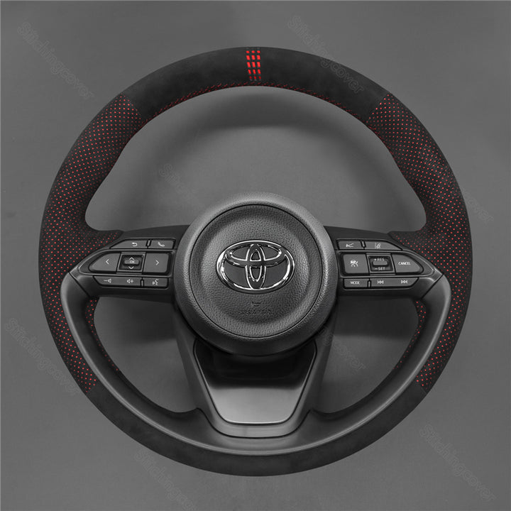 Steering Wheel Cover for Toyota Yaris IV Yaris Cross Aygo X 2020-2024