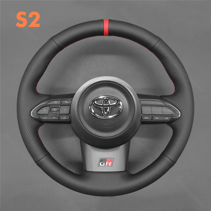 Steering Wheel Cover for Toyota Yaris GR Corolla GR 2020 2021 2022 2023 2024