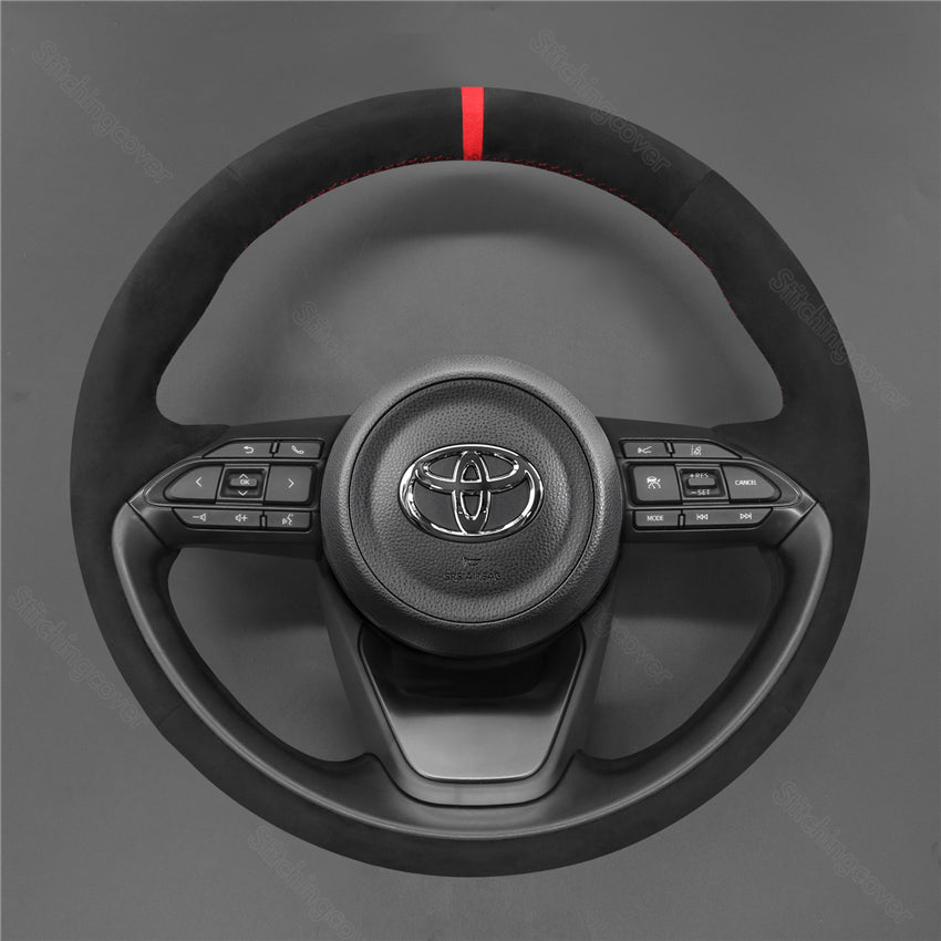 Steering Wheel Cover for Toyota Yaris IV Yaris Cross Aygo X 2020-2024