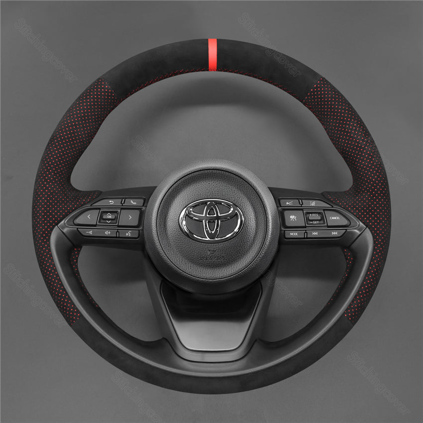 Steering Wheel Cover for Toyota Yaris IV Yaris Cross Aygo X 2020-2024