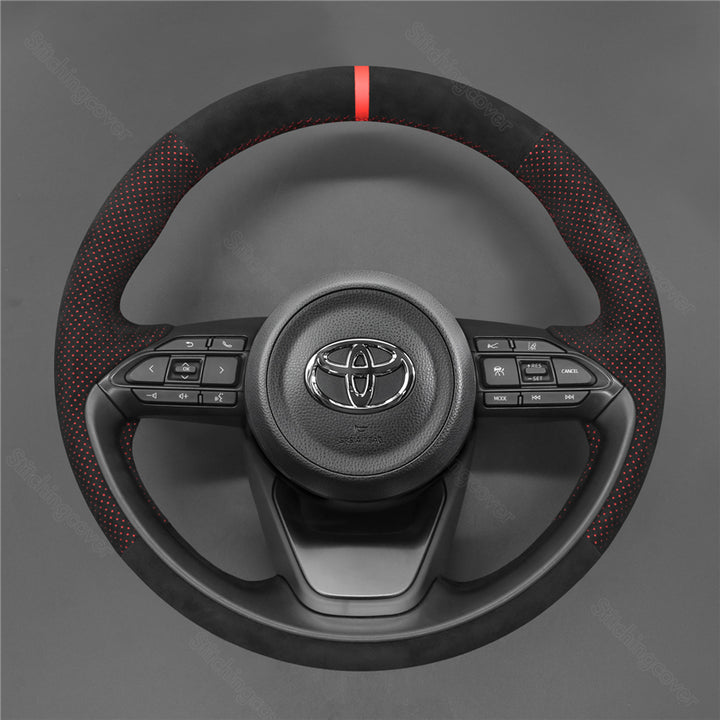 Steering Wheel Cover for Toyota Yaris IV Yaris Cross Aygo X 2020-2024