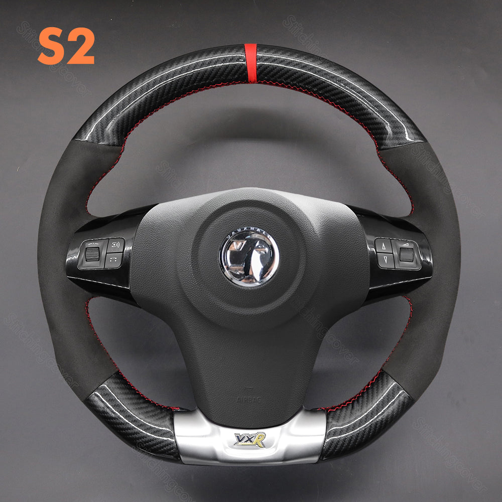Steering Wheel Cover for Vauxhall Corsa D VXR
