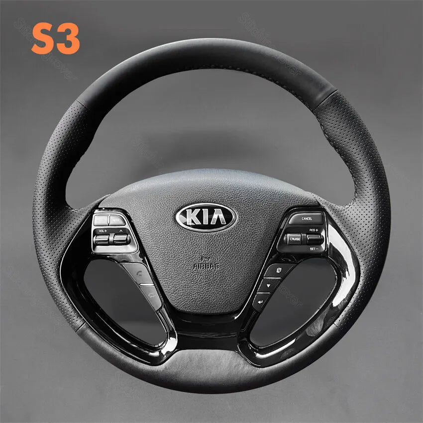 Steering wheel Cover For Kia Pro Ceed Cee'd 2 Proceed GT 2012-2018